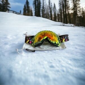 Winter Sport Sunglasses w/ Pouch SMITH Ski Goggles Squad ChromaPop Lens Goggles